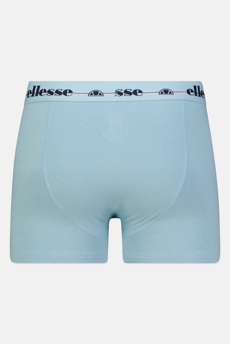 Ellesse Men 3 Pieces Brand Logo Trunks, Multicolor - Image 3